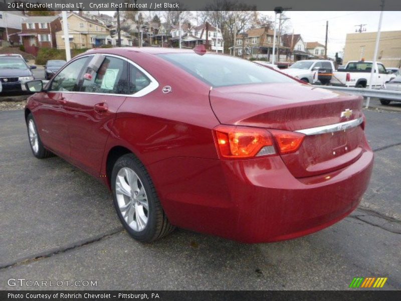Crystal Red Tintcoat / Jet Black 2014 Chevrolet Impala LT