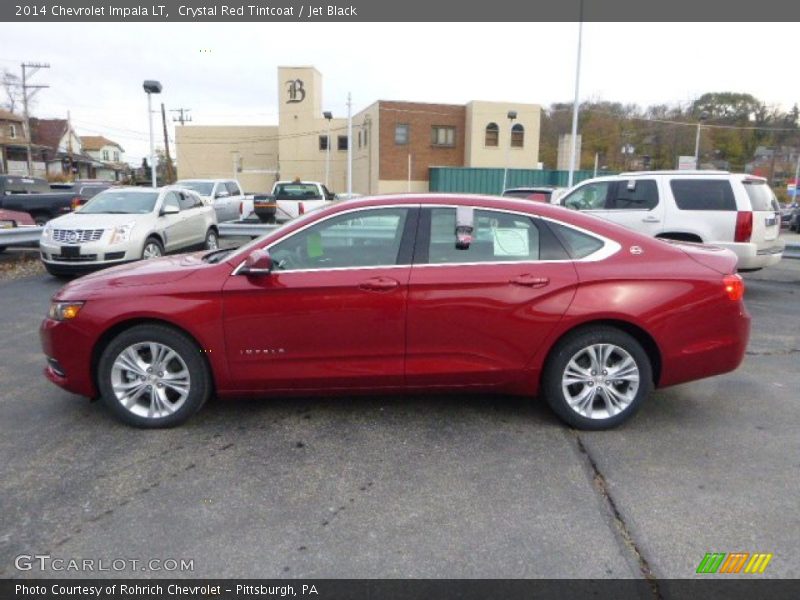 Crystal Red Tintcoat / Jet Black 2014 Chevrolet Impala LT