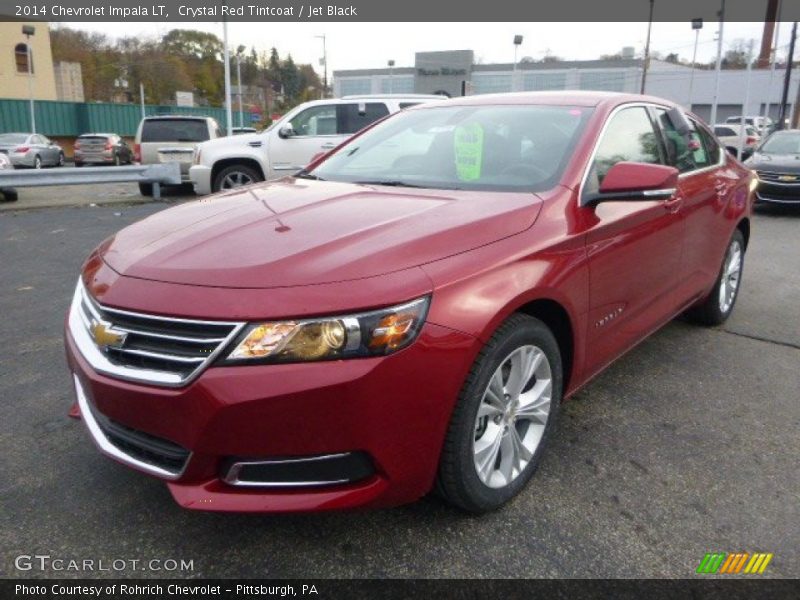 Crystal Red Tintcoat / Jet Black 2014 Chevrolet Impala LT