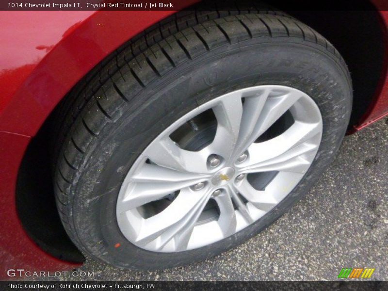 Crystal Red Tintcoat / Jet Black 2014 Chevrolet Impala LT