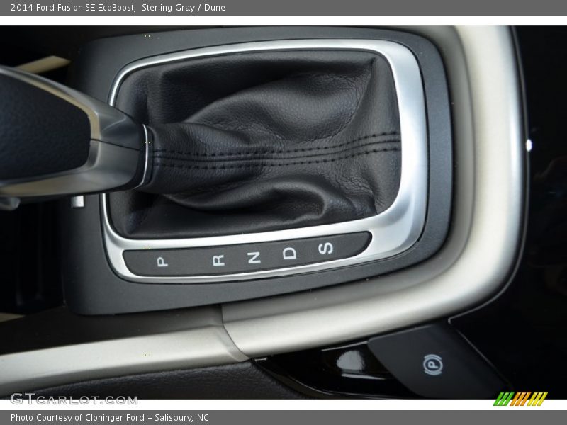 Sterling Gray / Dune 2014 Ford Fusion SE EcoBoost