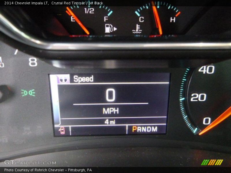 Crystal Red Tintcoat / Jet Black 2014 Chevrolet Impala LT