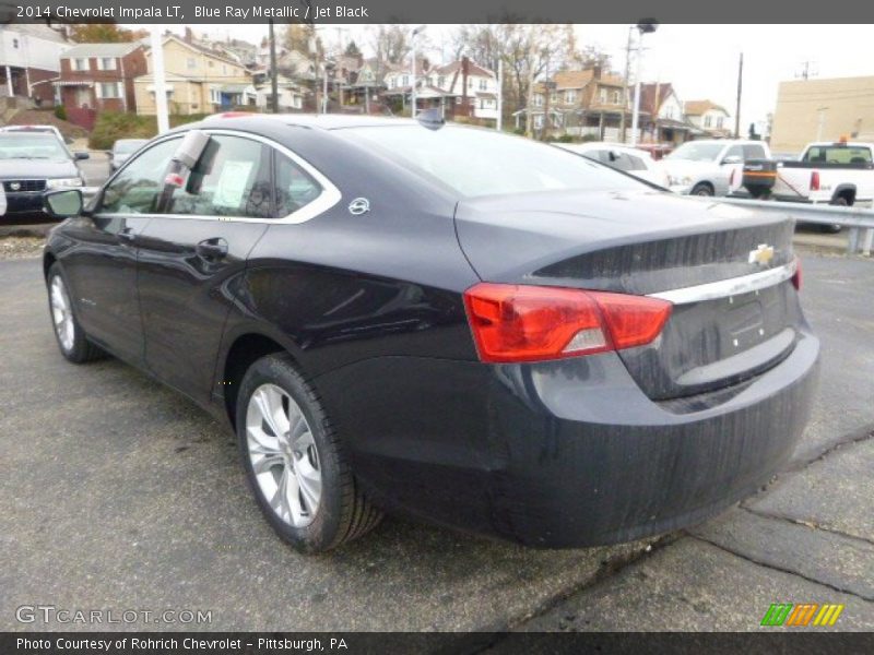 Blue Ray Metallic / Jet Black 2014 Chevrolet Impala LT