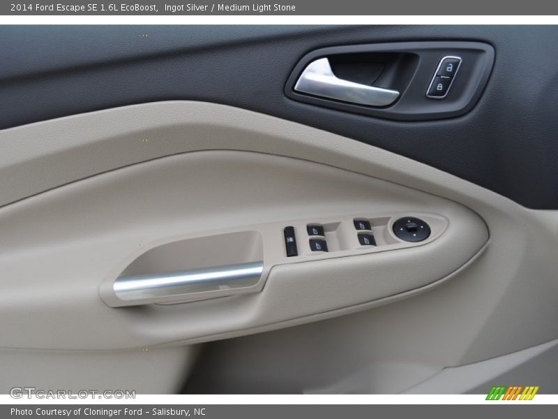 Ingot Silver / Medium Light Stone 2014 Ford Escape SE 1.6L EcoBoost