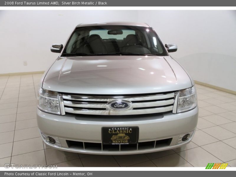 Silver Birch Metallic / Black 2008 Ford Taurus Limited AWD
