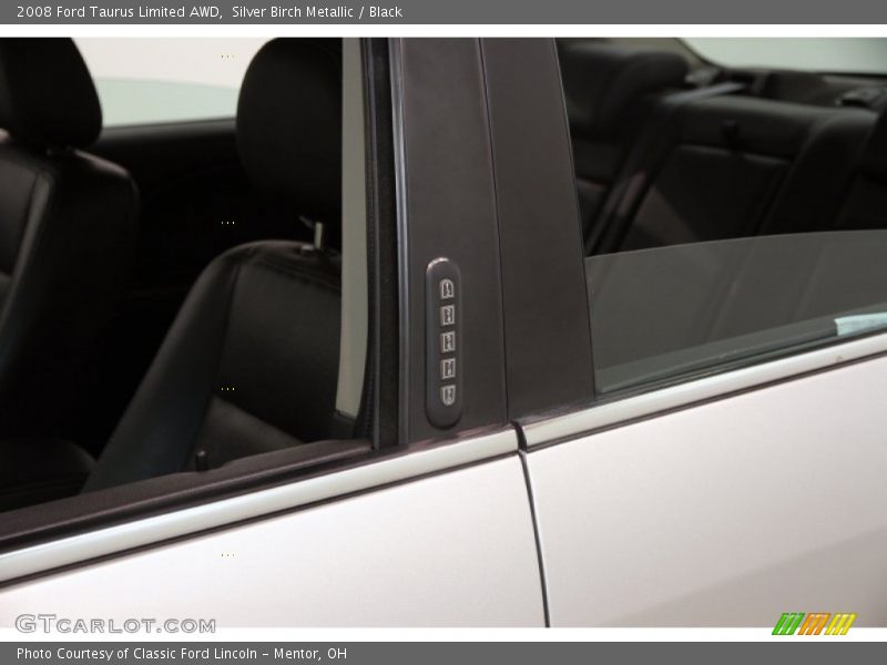 Silver Birch Metallic / Black 2008 Ford Taurus Limited AWD