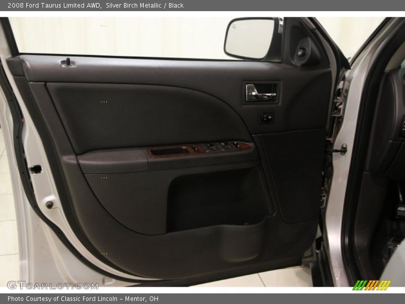 Silver Birch Metallic / Black 2008 Ford Taurus Limited AWD