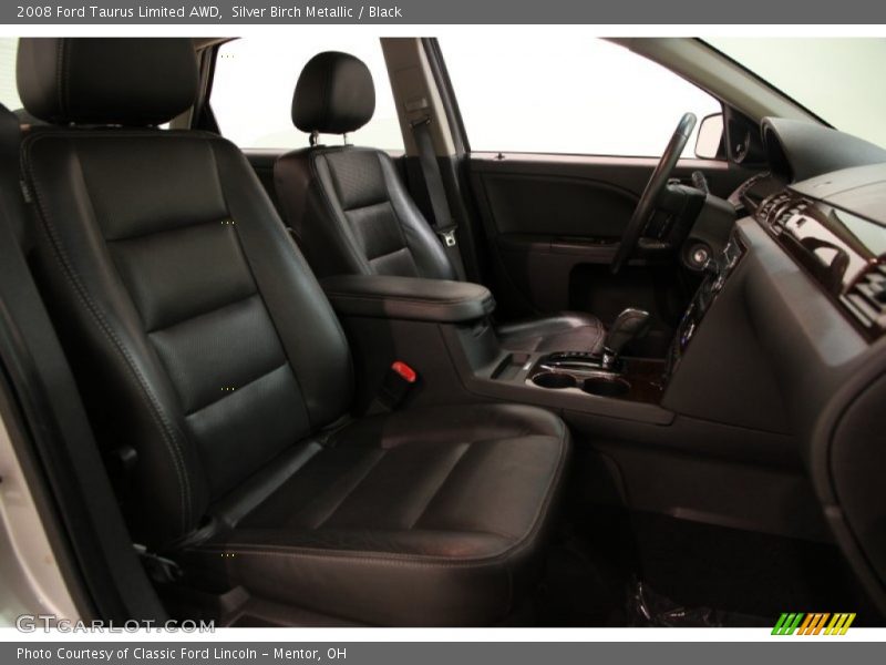 Silver Birch Metallic / Black 2008 Ford Taurus Limited AWD
