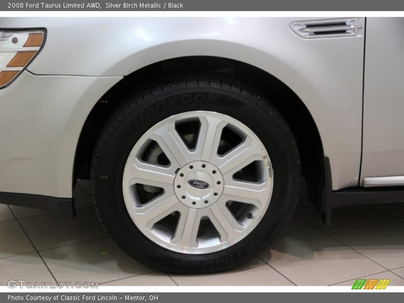 Silver Birch Metallic / Black 2008 Ford Taurus Limited AWD