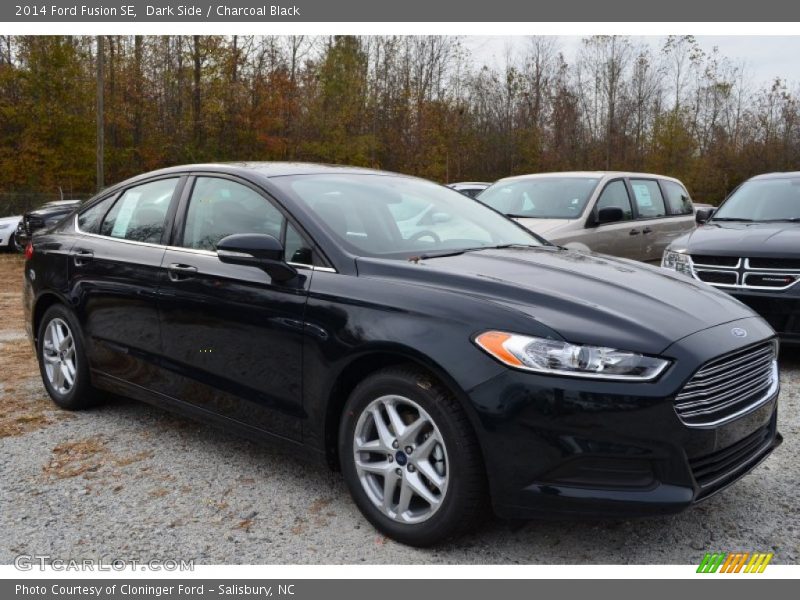Dark Side / Charcoal Black 2014 Ford Fusion SE