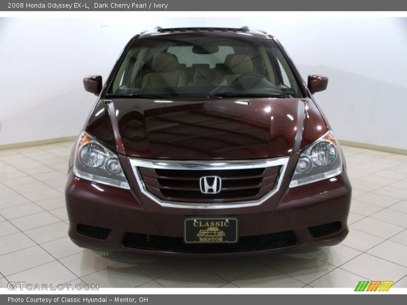 Dark Cherry Pearl / Ivory 2008 Honda Odyssey EX-L