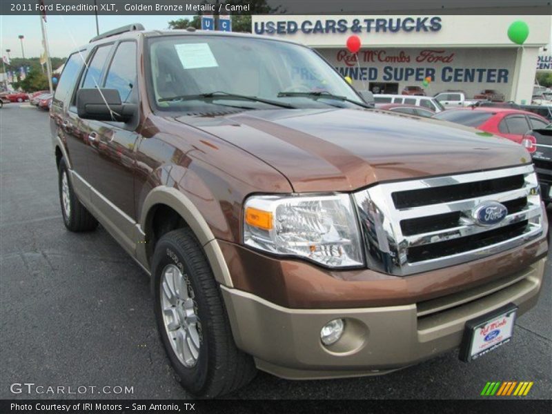 Golden Bronze Metallic / Camel 2011 Ford Expedition XLT