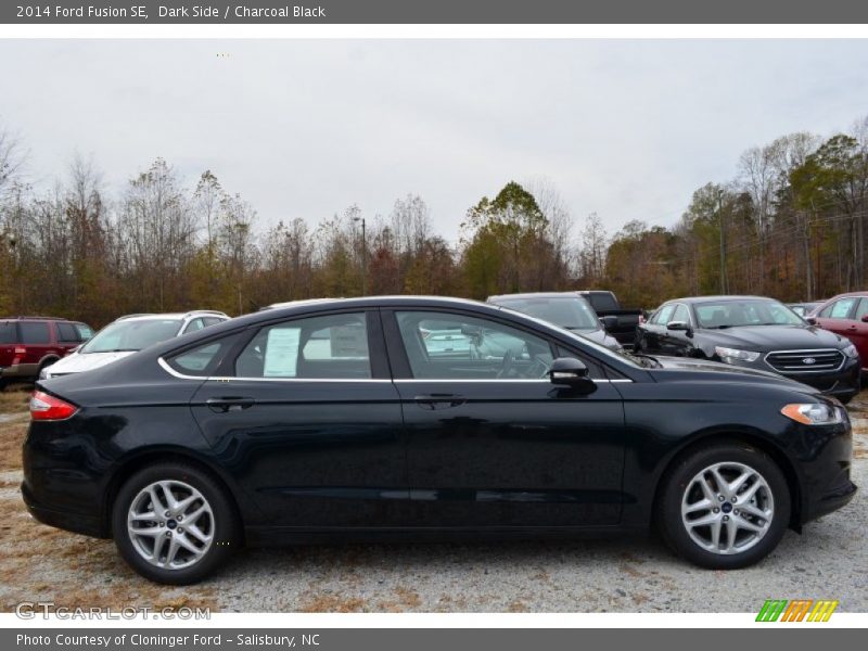 Dark Side / Charcoal Black 2014 Ford Fusion SE