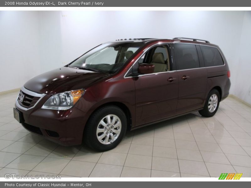 Dark Cherry Pearl / Ivory 2008 Honda Odyssey EX-L