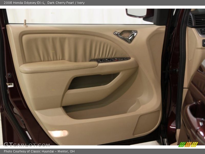 Dark Cherry Pearl / Ivory 2008 Honda Odyssey EX-L