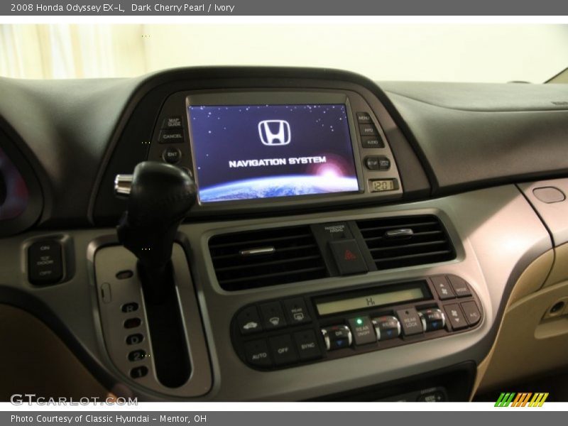 Dark Cherry Pearl / Ivory 2008 Honda Odyssey EX-L