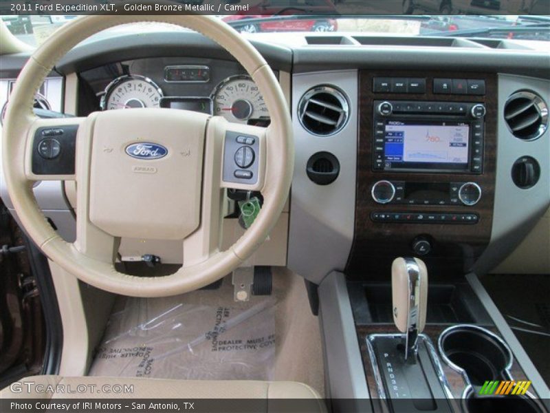 Golden Bronze Metallic / Camel 2011 Ford Expedition XLT