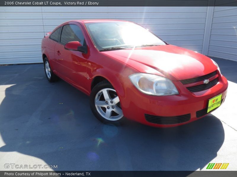 Victory Red / Ebony 2006 Chevrolet Cobalt LT Coupe