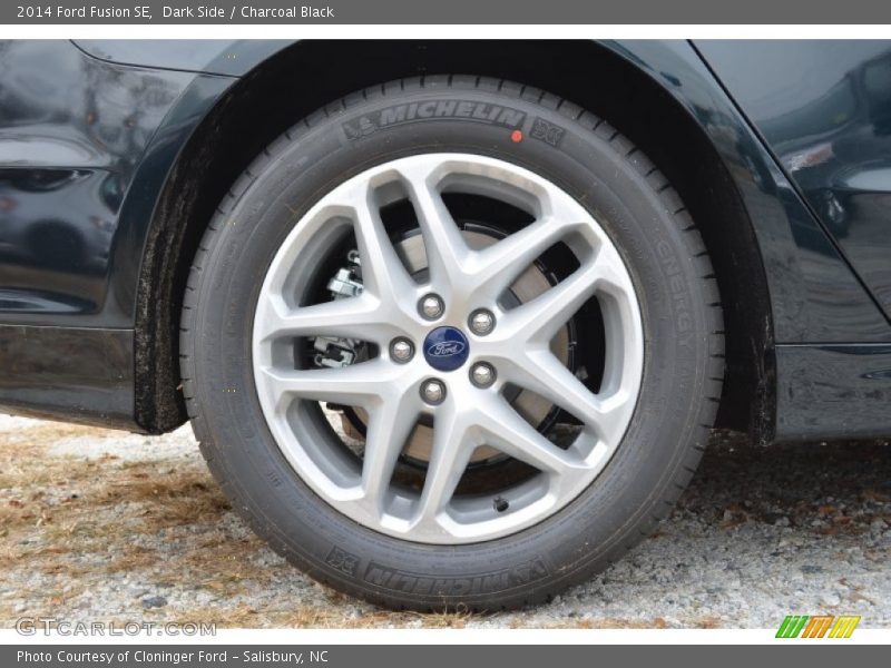 Dark Side / Charcoal Black 2014 Ford Fusion SE