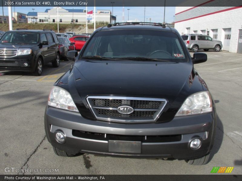 Ebony Black / Gray 2005 Kia Sorento EX 4WD