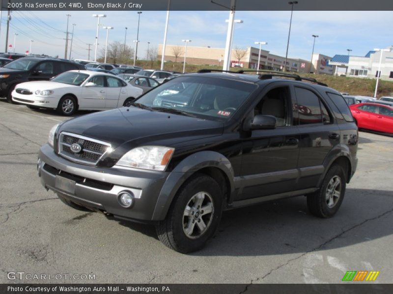 Ebony Black / Gray 2005 Kia Sorento EX 4WD