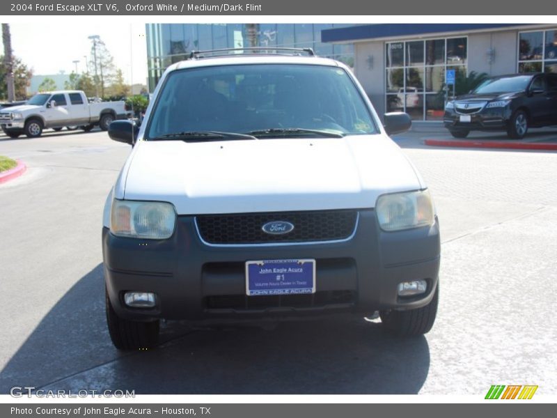 Oxford White / Medium/Dark Flint 2004 Ford Escape XLT V6