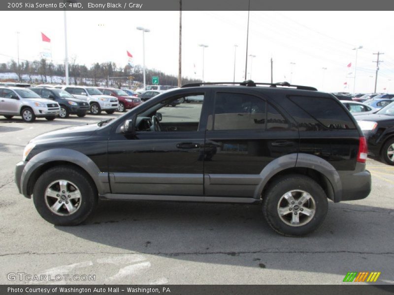Ebony Black / Gray 2005 Kia Sorento EX 4WD