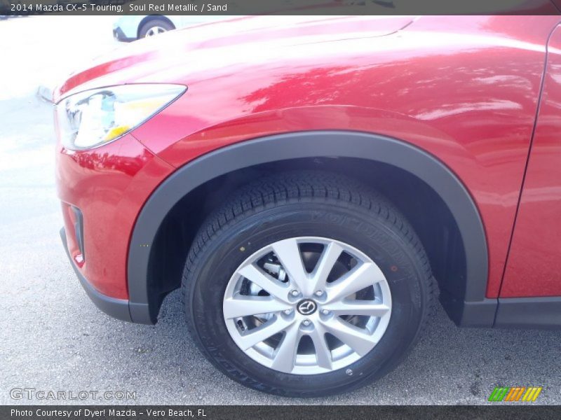 Soul Red Metallic / Sand 2014 Mazda CX-5 Touring