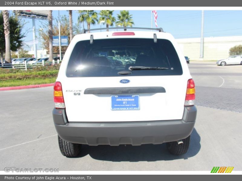 Oxford White / Medium/Dark Flint 2004 Ford Escape XLT V6
