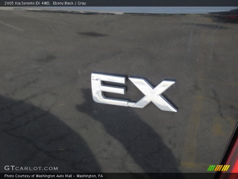 Ebony Black / Gray 2005 Kia Sorento EX 4WD