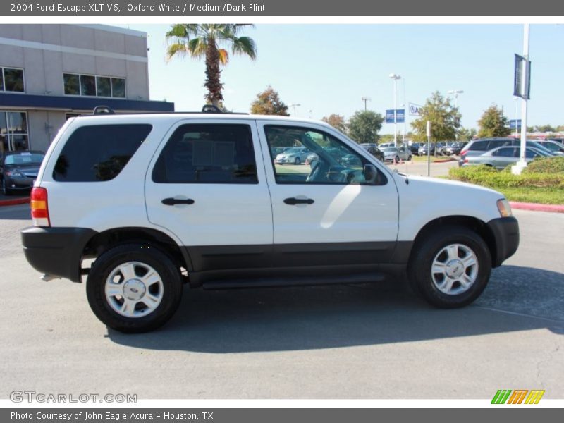 Oxford White / Medium/Dark Flint 2004 Ford Escape XLT V6