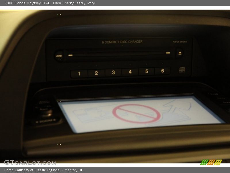 Dark Cherry Pearl / Ivory 2008 Honda Odyssey EX-L
