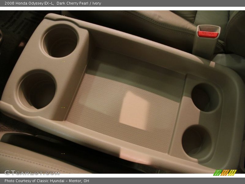 Dark Cherry Pearl / Ivory 2008 Honda Odyssey EX-L