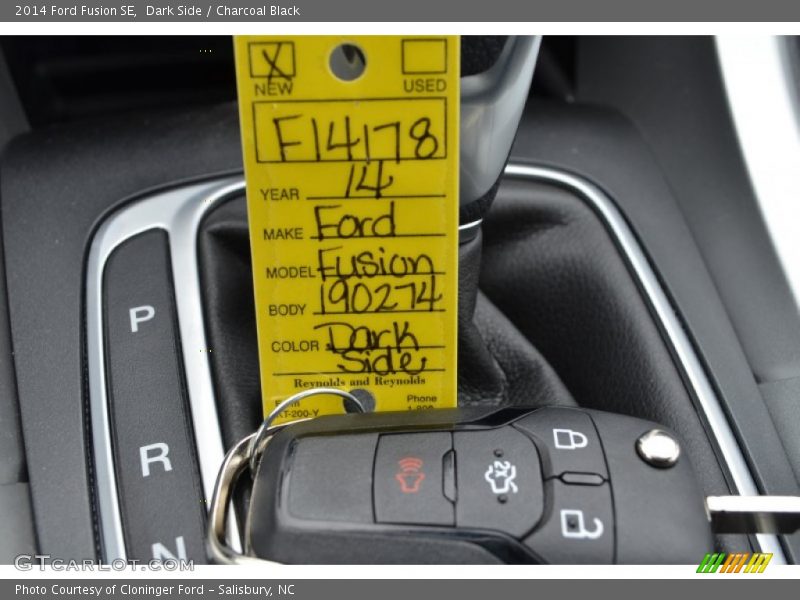 Dark Side / Charcoal Black 2014 Ford Fusion SE