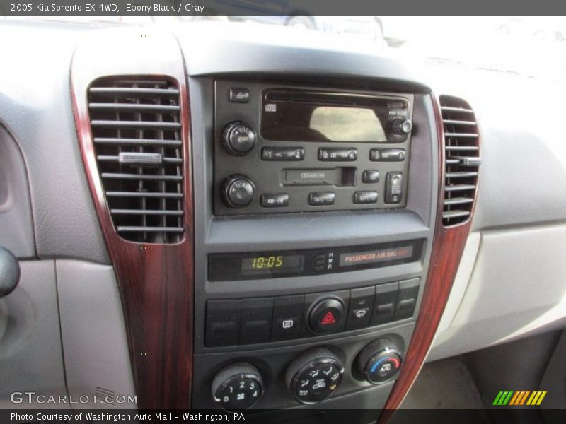 Ebony Black / Gray 2005 Kia Sorento EX 4WD