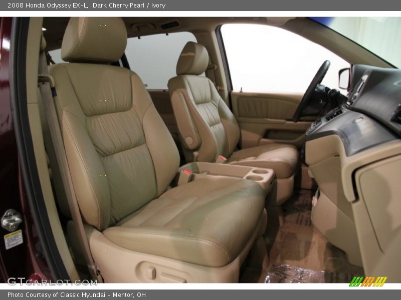 Dark Cherry Pearl / Ivory 2008 Honda Odyssey EX-L