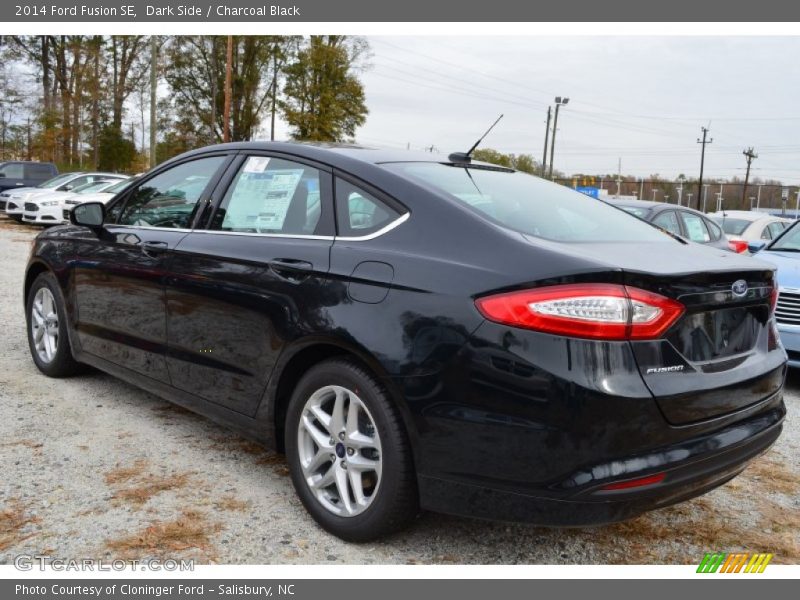 Dark Side / Charcoal Black 2014 Ford Fusion SE