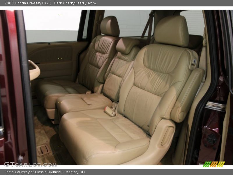 Dark Cherry Pearl / Ivory 2008 Honda Odyssey EX-L