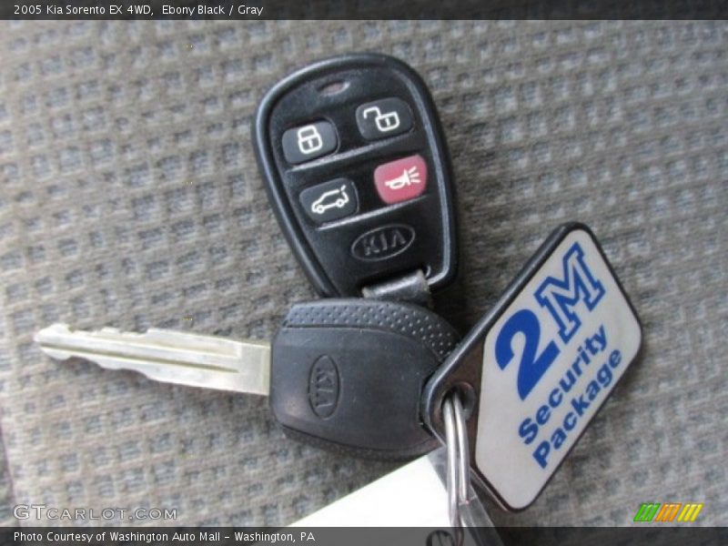 Ebony Black / Gray 2005 Kia Sorento EX 4WD
