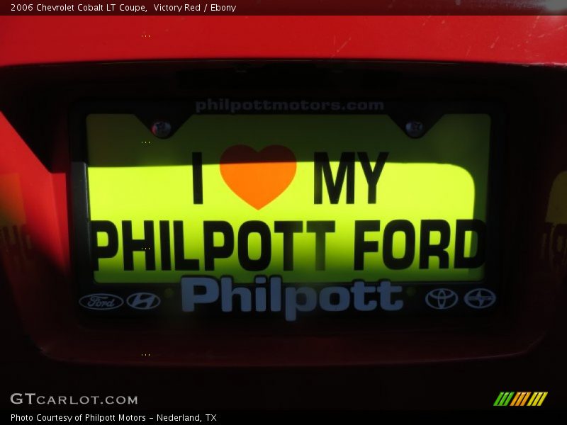 Victory Red / Ebony 2006 Chevrolet Cobalt LT Coupe