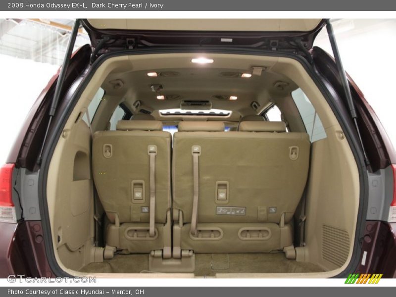 Dark Cherry Pearl / Ivory 2008 Honda Odyssey EX-L