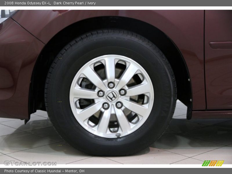 Dark Cherry Pearl / Ivory 2008 Honda Odyssey EX-L