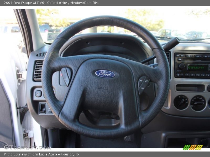 Oxford White / Medium/Dark Flint 2004 Ford Escape XLT V6