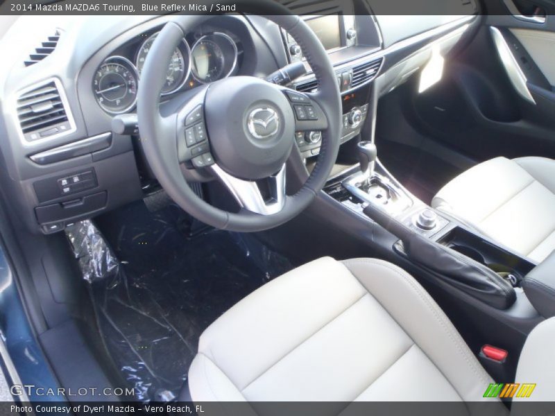 Sand Interior - 2014 MAZDA6 Touring 