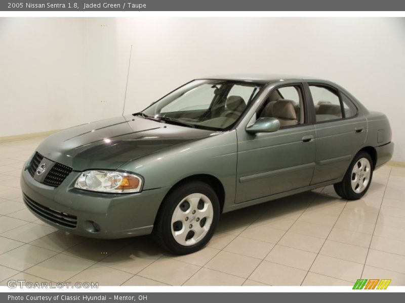Jaded Green / Taupe 2005 Nissan Sentra 1.8