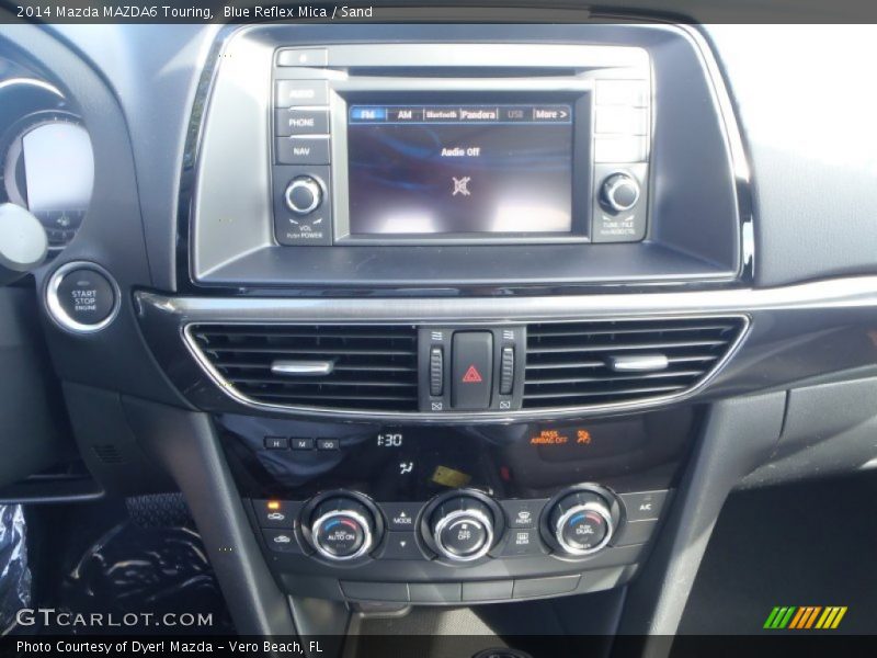Blue Reflex Mica / Sand 2014 Mazda MAZDA6 Touring