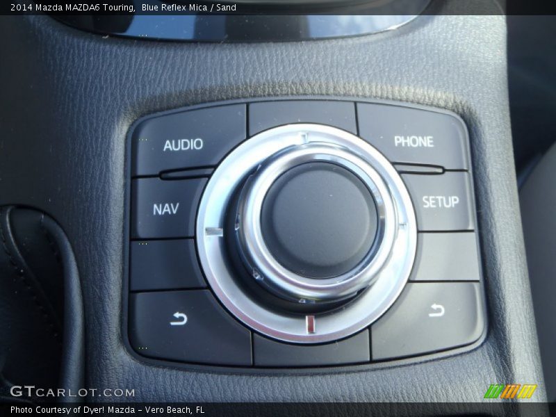 Blue Reflex Mica / Sand 2014 Mazda MAZDA6 Touring