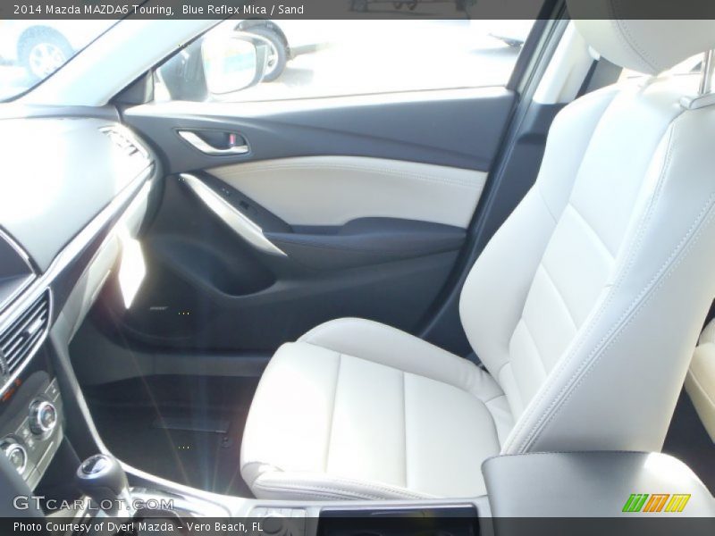 Blue Reflex Mica / Sand 2014 Mazda MAZDA6 Touring