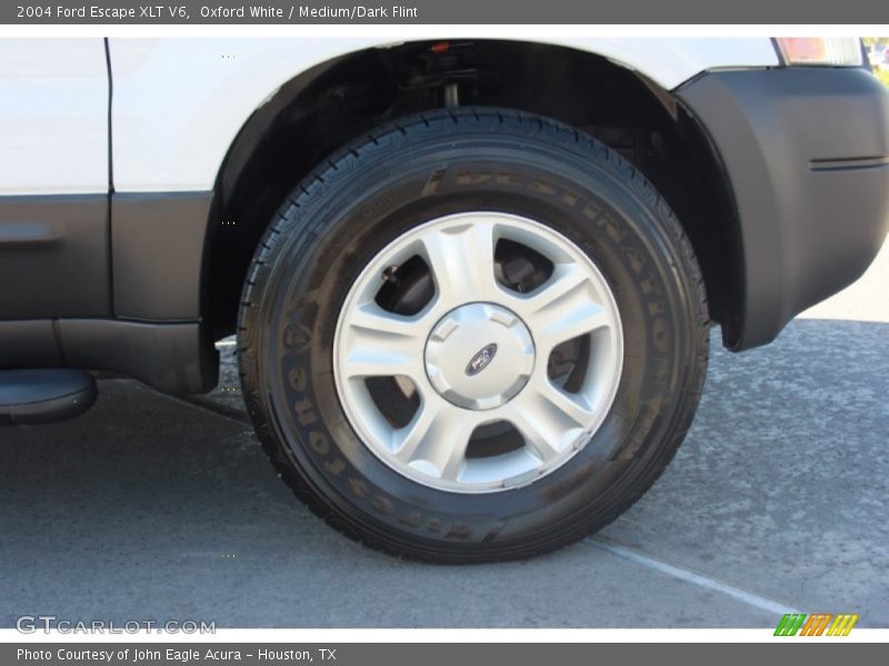 Oxford White / Medium/Dark Flint 2004 Ford Escape XLT V6