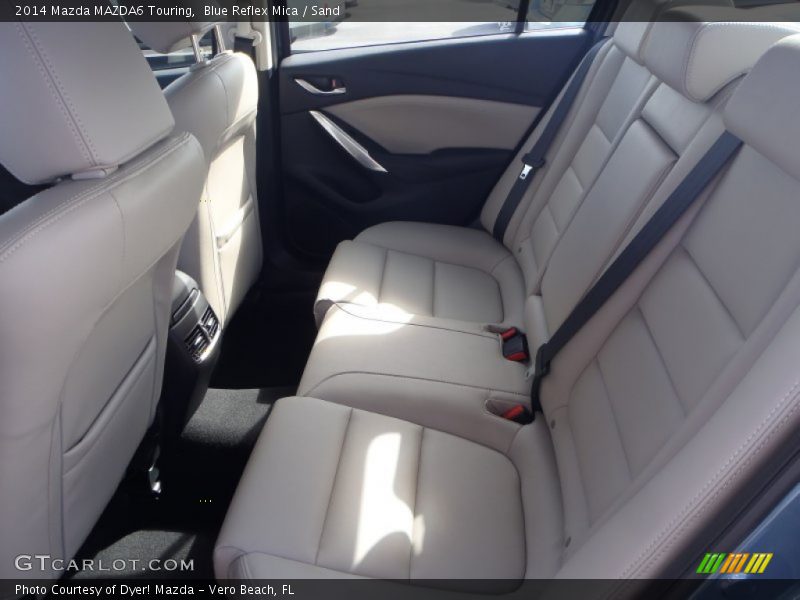 Rear Seat of 2014 MAZDA6 Touring